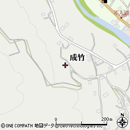 福岡県那珂川市成竹370周辺の地図