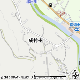 福岡県那珂川市成竹392-7周辺の地図