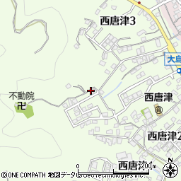 佐賀県唐津市西唐津周辺の地図