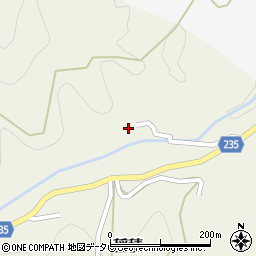 愛媛県大洲市稲積195周辺の地図