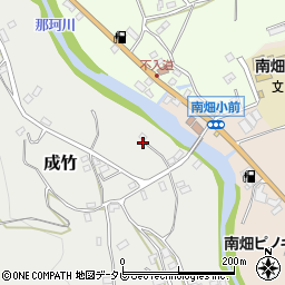 福岡県那珂川市成竹520周辺の地図