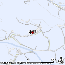 高知県土佐市永野周辺の地図