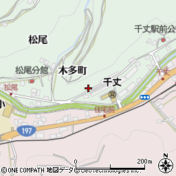 愛媛県八幡浜市木多町388周辺の地図