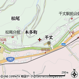 愛媛県八幡浜市木多町388-9周辺の地図