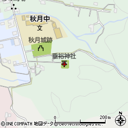 垂裕神社周辺の地図