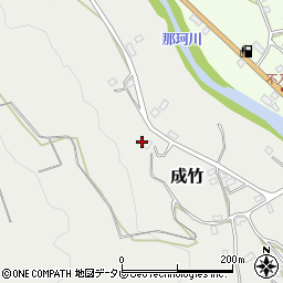 福岡県那珂川市成竹376周辺の地図