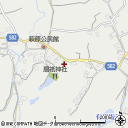 福岡県筑紫野市萩原701周辺の地図