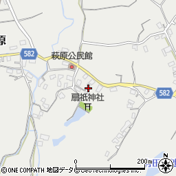 福岡県筑紫野市萩原700周辺の地図