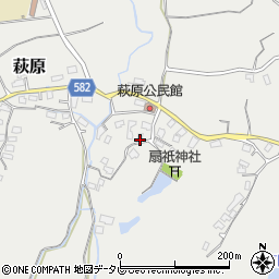 福岡県筑紫野市萩原758周辺の地図