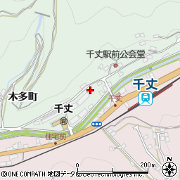 愛媛県八幡浜市木多町76周辺の地図
