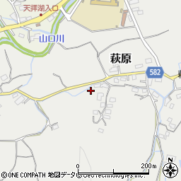 福岡県筑紫野市萩原885周辺の地図