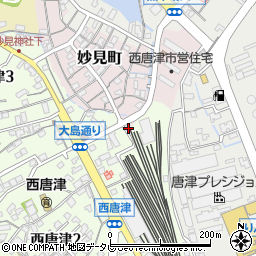 佐賀県唐津市妙見町7183-8周辺の地図