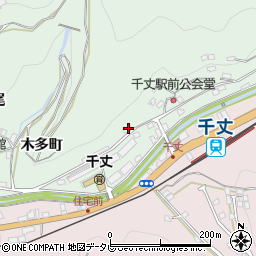 愛媛県八幡浜市木多町176周辺の地図