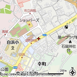 愛媛県八幡浜市大平花園町周辺の地図