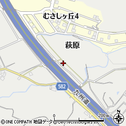 福岡県筑紫野市萩原31周辺の地図