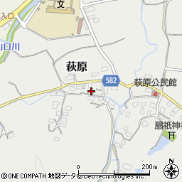 福岡県筑紫野市萩原841周辺の地図