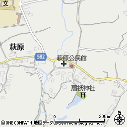 福岡県筑紫野市萩原764周辺の地図