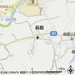 福岡県筑紫野市萩原832周辺の地図