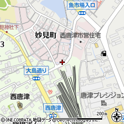佐賀県唐津市妙見町7182-1周辺の地図