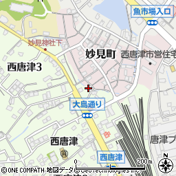 佐賀県唐津市妙見町7147周辺の地図
