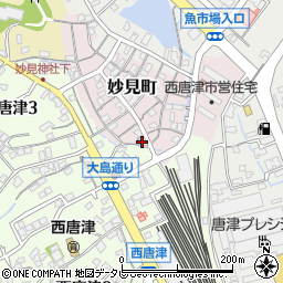 佐賀県唐津市妙見町7178周辺の地図