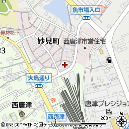 佐賀県唐津市妙見町7182周辺の地図