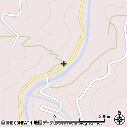 愛媛県大洲市肱川町山鳥坂1783周辺の地図