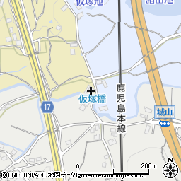 福岡県筑紫野市永岡1140-2周辺の地図