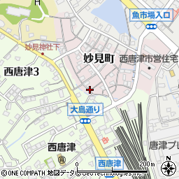 佐賀県唐津市妙見町7145周辺の地図