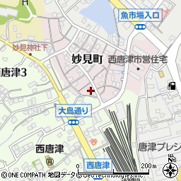 佐賀県唐津市妙見町7152周辺の地図
