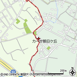 カーサ朝日ヶ丘参番館周辺の地図