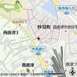 佐賀県唐津市妙見町7140周辺の地図