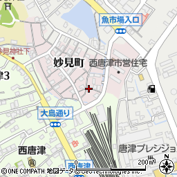 佐賀県唐津市妙見町7173周辺の地図