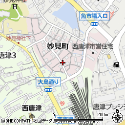 佐賀県唐津市妙見町7158周辺の地図