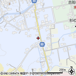 福岡県朝倉市秋月189-2周辺の地図
