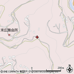 愛媛県八幡浜市郷7周辺の地図