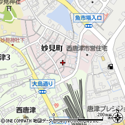 佐賀県唐津市妙見町7175周辺の地図