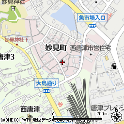 佐賀県唐津市妙見町7161周辺の地図