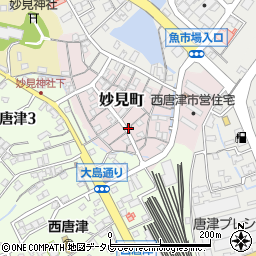 佐賀県唐津市妙見町7159周辺の地図
