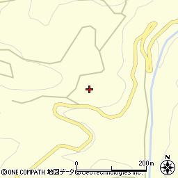 愛媛県大洲市平野町野田4941周辺の地図