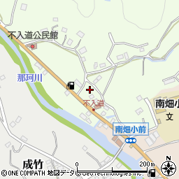 福岡県那珂川市不入道264周辺の地図