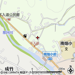 福岡県那珂川市不入道262-5周辺の地図