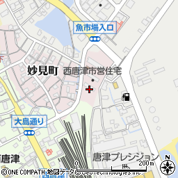 佐賀県唐津市妙見町7183-24周辺の地図