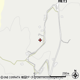 福岡県那珂川市成竹1076-1周辺の地図