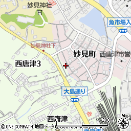 佐賀県唐津市妙見町7094周辺の地図