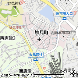 佐賀県唐津市妙見町7137周辺の地図