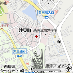 佐賀県唐津市妙見町7124周辺の地図