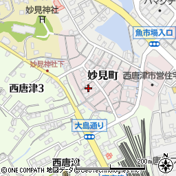 佐賀県唐津市妙見町7105-1周辺の地図
