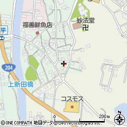 佐賀県唐津市橋本町周辺の地図