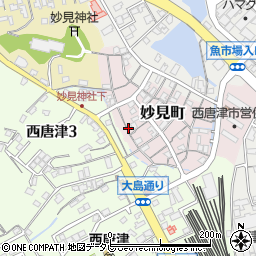 佐賀県唐津市妙見町7107周辺の地図